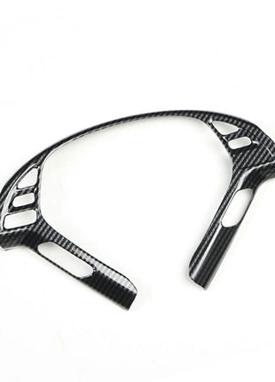 For Infiniti G37 2010-2013 Carbon Fiber Car Steering Wheel Button Cover Trim