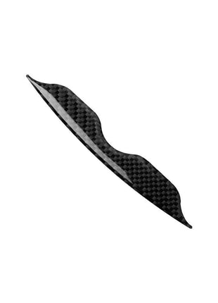 3Pcs For Nissan 370Z Carbon Fiber Air Conditioner Control Panel Cover Trim
