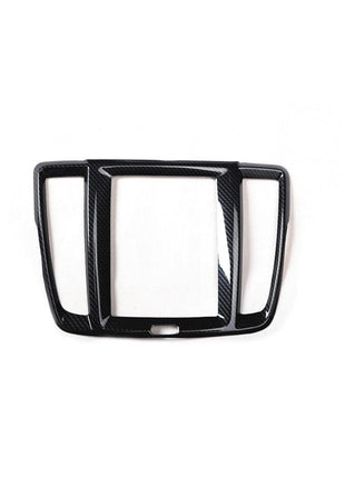 Carbon Fiber Inner Middle Air Outlet Vent Frame Trim Fit For Volvo S90 2016-2021