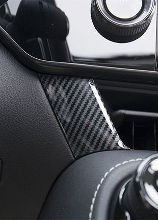 For Lexus NX 250 350 450h 22-24 Carbon Fiber Console Air Vent Outlet Cover Trim