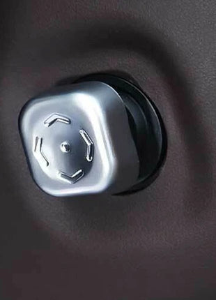 Steering Wheel Adjust Button Cover For Lexus RX350 450h 2016-2019 Matte Silver