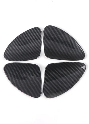 For Lexus ES250 300h 350 2019-22 ABS Carbon Fiber Interior Door Bowl Cover Trim