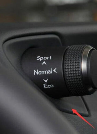 Driving Mode Switch Button Cover 2X For Lexus UX200 250h 2019-2023 Silver Steel