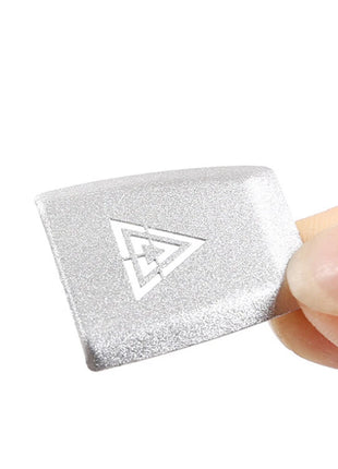 Alloy Control Warning Light Switch Locking Button Cover For Bmw X3 E83 2006-2010