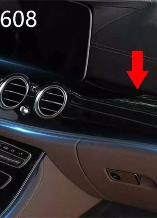 Gloss Black Center Console Dashboard Trim For Mercedes Benz E Class W213 2016-23