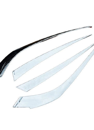 4Pcs Chrome Exterior Rear Lamp Taillight Strip Trim For Lexus RX350 450h 2016-19