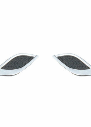 For Lexus NX250 350 2022-2023 ABS Chrome Front Side Vent Fender Cover Trim 2pcs