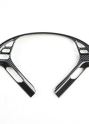 For Infiniti G37 2010-2013 Carbon Fiber Car Steering Wheel Button Cover Trim