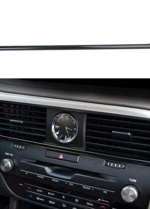 Black Titanium Console Air Outlet Vent Frame Tim For Lexus RX350 450h 2016-2022