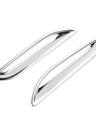 For Lexus RX 350 350h 500h 2023-24 Chrome Rear Bumper Air Outlet Vent Frame Trim
