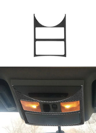 For Nissan Quest 2004-2006 Car Ceiling Light Frame Trim Cover TypeB Carbon Fiber