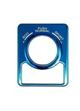 Console Driving Mode Button Ring Trim For Lexus RX350 450h 2016-19 Blue Titanium