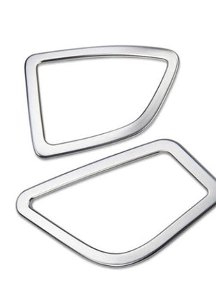 Silver Abs Dashboard Air Vent Outlet Trim For Bmw 3 4 Series 3gt F30 F34 2013-19