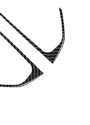 2X Carbon Fiber Front Door Handle Strips Cover Trim For Nissan Altima 2013-2015