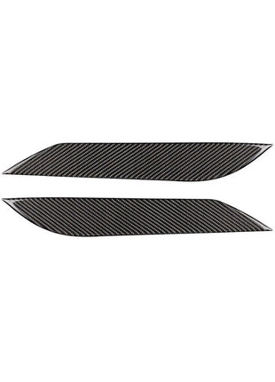 Carbon Fiber Headlight Eyebrow Decorative Trim Cover For Nissan 350Z 2003-2009