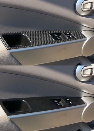 2Pcs Front Window Switch Button Trim Cover For Nissan Quest 2004-2006 Type A