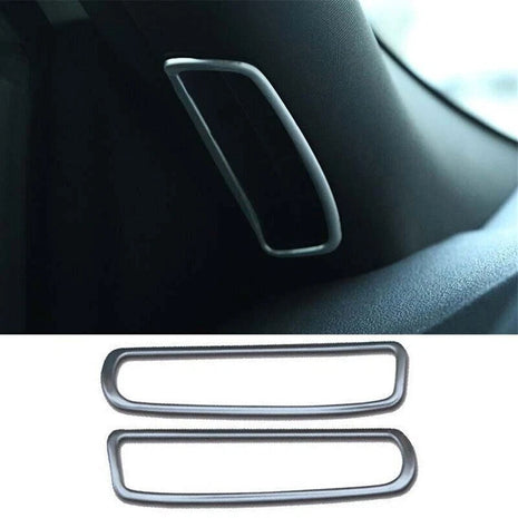 A-pillar air outlet vent cover trim For Ford Focus ST RS Silver titanium 2019-20