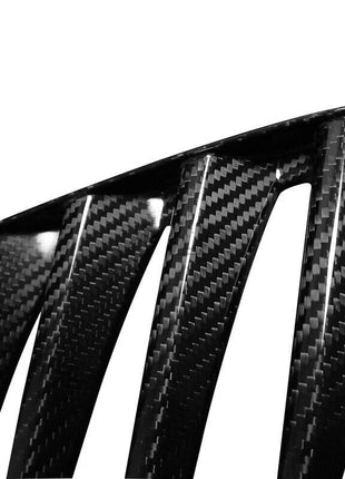 Carbon Fiber Rear Bumper Side Air Vent Splitter Cover Trim for Lexus RC 15-18