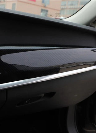 Carbon Fiber Central Console Dashboard Strip Cover Fit For Volvo S90 2016-2021