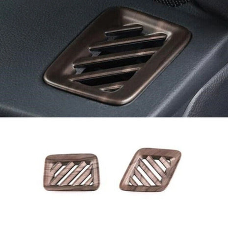 For Lexus NX250 350 2022-23 Wood Grain Dashboard Air Outlet Vent Cover Trim
