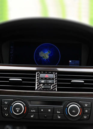 Carbon Fiber Air Vent Outlet Cover For Bmw 3 Series E90 E92 2005-12 High-version