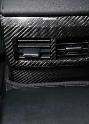 Back Row Air Outlet Vent Cover For Lexus RC350 200t 2015-2018 Dry Carbon Fiber
