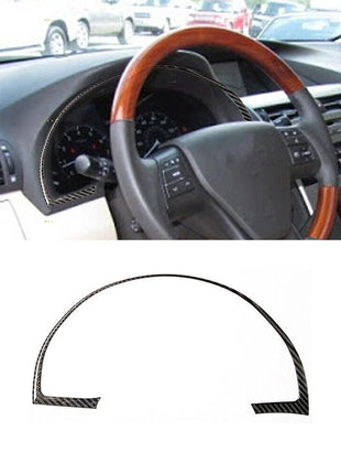 Carbon Fiber Interior Speedometer Cover Trim For Lexus RX350 RX450h 2010-2012