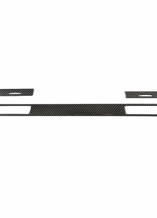 3*carbon Fiber Abs Co-pilot Cup Holder Trim For Bmw 3 Series E90 E92 E93 2005-12
