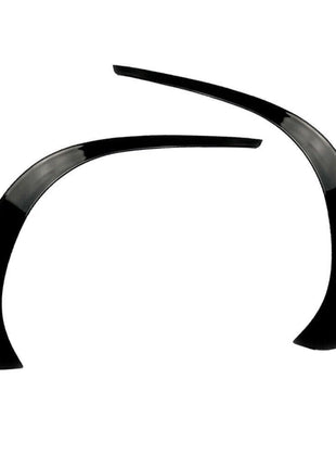 For Benz Glc X253 2020-21 Black Front Bumper Spoiler Air Vent Outlet Trim Cover