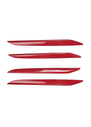 For Lexus NX200t 300h 2015-2021 Red Carbon Fiber