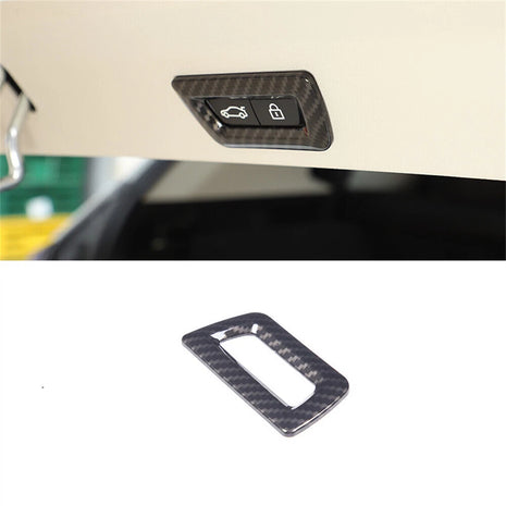 Carbon Abs Tailgate 2 Button Cover For Bmw 5 6 7 Series X3 X4 X5 X6 G30 G32 G01