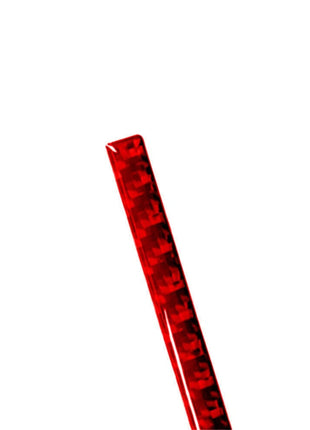 Red Carbon Fiber Display Frame Side Trim For Lexus RC300 350 200T 2015-2020