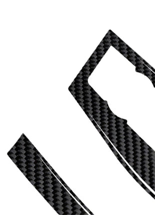 Carbon Fiber Center A/C Console Panel Cover Trim For Nissan Altima 2013-2015