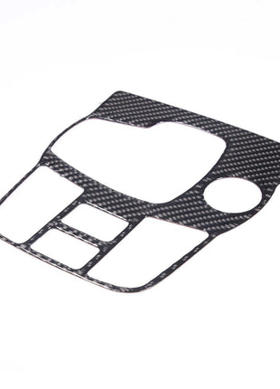 For Jaguar F-type 13-2023 Soft Carbon Fiber Center Console Trim Cover Sticker