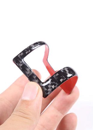 Carbon Fiber Air Condition Temperature Display Trim For Bmw 8 Series G14 2019-22