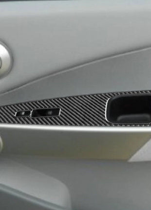 2Pcs Front Window Switch Button Trim Cover For Nissan Quest 2004-2006 Type A