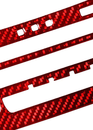 Red For Lexus RX300 1998-2003 Carbon Fiber Center Console AC Switch Panel Trim