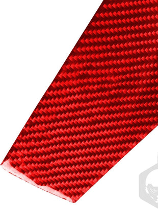 10Pcs For BMW Z4 E85 03-08 Red Carbon Fiber Center Console Dashboard Panel Cover