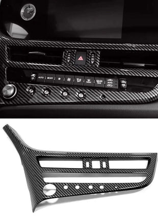 Middle Console Air Outlet Vent Trim For Lexus ES250 300h 350 23-24 Carbon Fibre