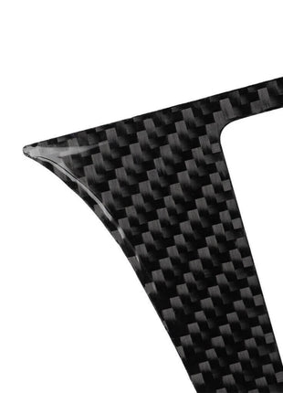 3x Carbon Fiber Rear Center Control Trim Cover Sticker For Nissan 350Z 2006-2009