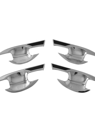 ABS Chrome 8 PCS Exterior Door Handle Bowl Cover Trim For Lexus NX250 350 2022