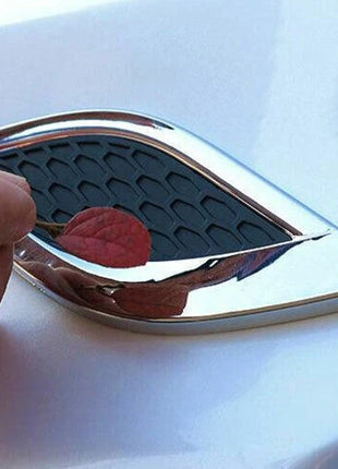 For Lexus NX250 350 2022-2023 ABS Chrome Front Side Vent Fender Cover Trim 2pcs