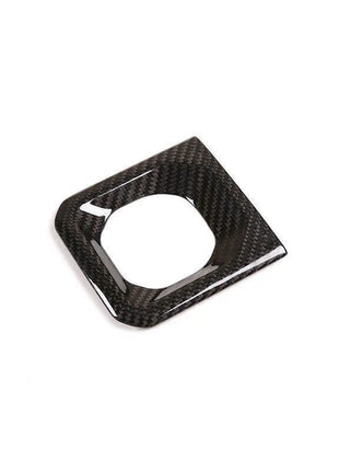 Carbon Fiber Console Gear Shift Frame Trim For Land Rover Defender 110 2020-2022