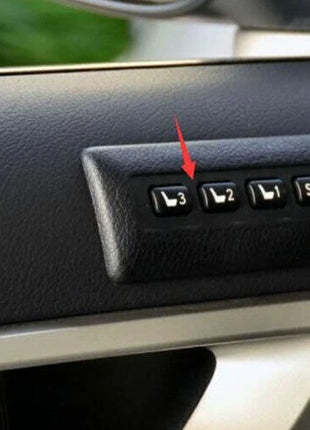 Seat Memory Button Switch Cover Trim For Lexus CT200h 11-2013 Real Carbon Fiber