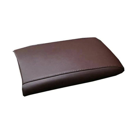 For Lexus Rx350 450h 2016-22 Dark Brown Leather Console Armrest Box Pad Trim