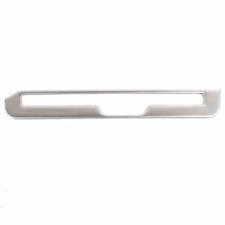 Console CD Button Control Frame Trim For Lexus UX200 250h 2019-2023 Silver Steel