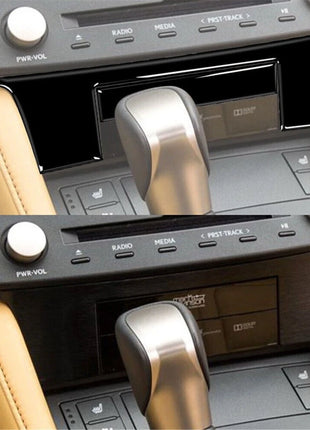 Gloss Black Center Console Lower Panel Trim For Lexus RC300 350 200t 2015-2020