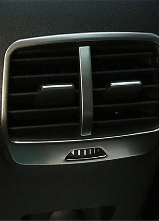 2019-2020 rear air outlet vent Silver titanium cover trim For Ford Focus ST RS