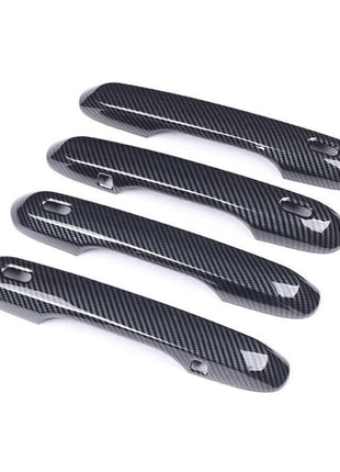 For Lexus RX 350 350h 500h 23-24 Carbon Fiber Outside Door Handle Cover Trim 4PC