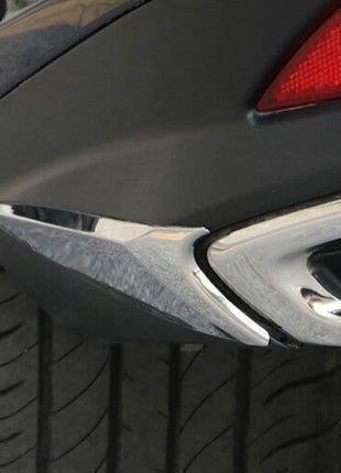 For Lexus RX350 450h 2020-2022 Chrome Rear Bumper Both Side Lip Molding Cover 2x